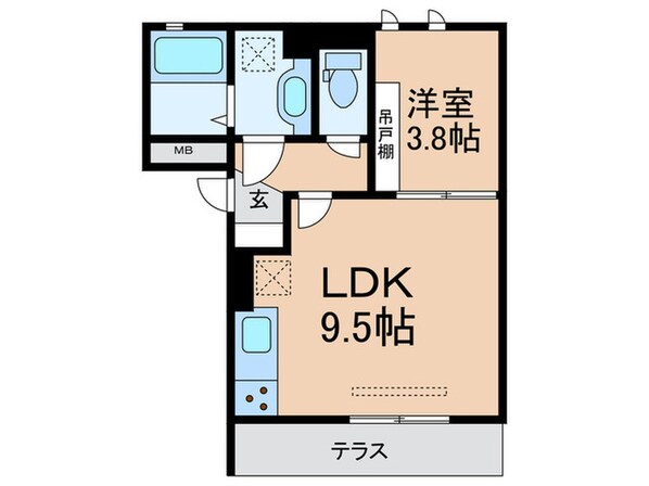 エムズ　パリオの物件間取画像